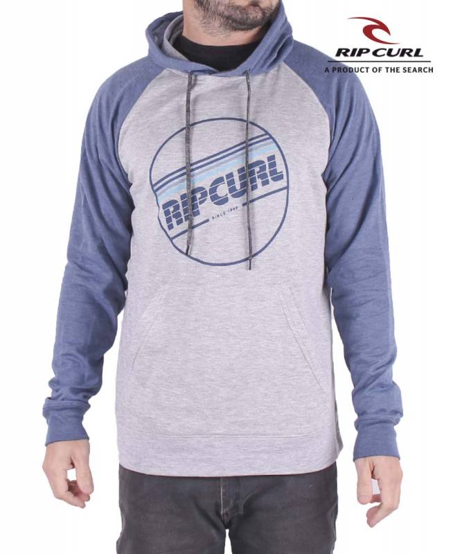 RC FE BUZO RANGLAN GRIS/AZ Y GRIS OSCURO