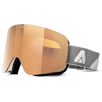 ANTIPARRAS SKI Y SNOWBOARD OMBAK MALTA WHITE ORANGE MIRROW