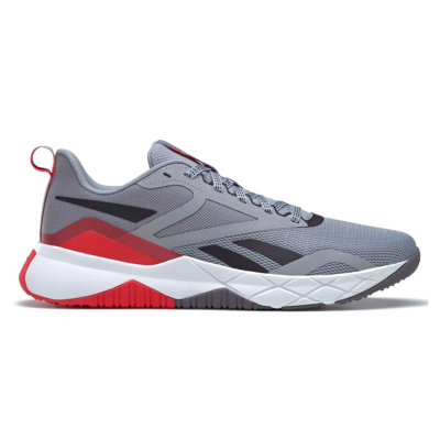 zapatillas reebok NEX TRAINNER COLD (gris rojo)