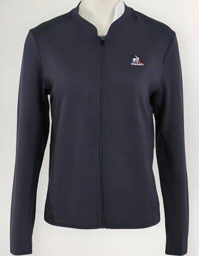 BUZO CON CIERRE LE COQ SPORTIF TRAINING PERFORMANCE MUJER (AZUL)