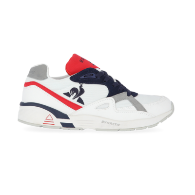 ZAPATILLAS LE COQ SPORTIF R850 TRICOLORE (BLANCO ROJO AZUL)