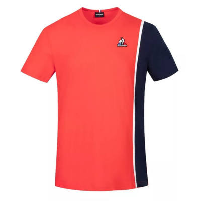 REMERA LE COQ SPORTIF ALGODON (ROJO AZUL BLANCO)