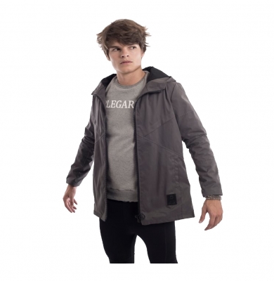 CAMPERA PILOTO ZIANNA GRIS