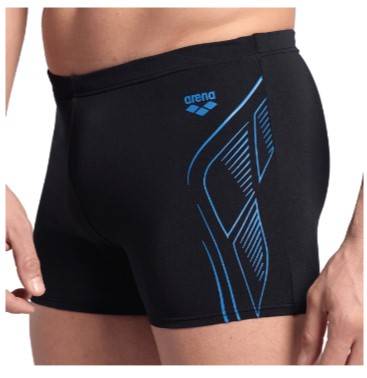 SHORT DE NATACION ARENA  REFLECTING 50 (NEGRO)