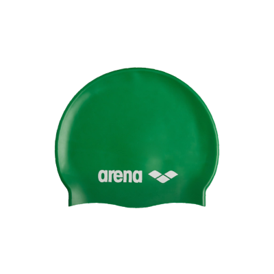 GORRO NATACION  ARENA CLASSIC SILICONE 1 (VERDE)