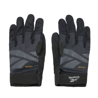 GUANTES REEBOK PRIMER PIEL UBF GLOVE (negro gris)
