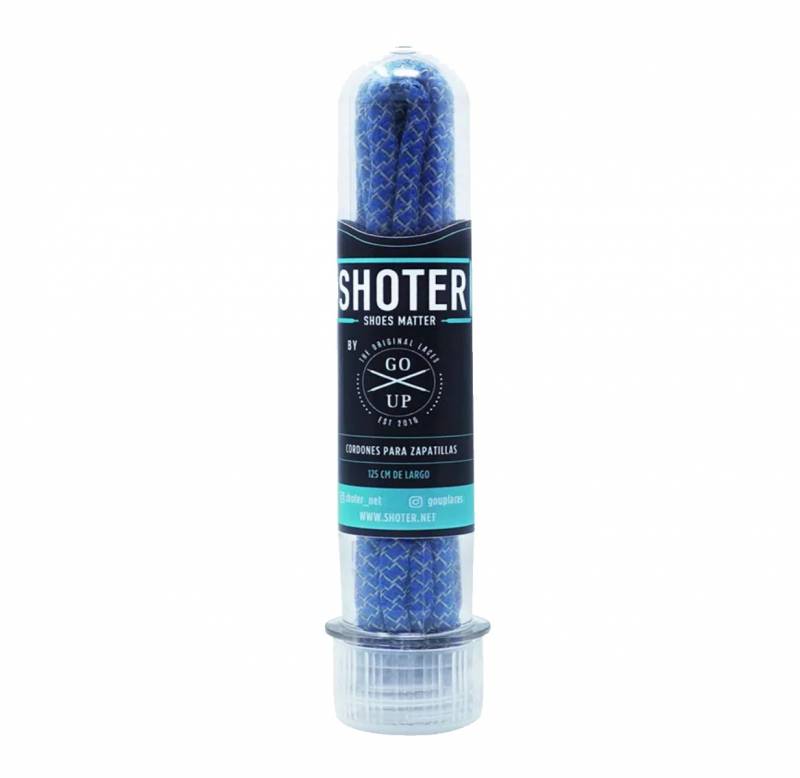 CORDONES SHOTER REFLEX AZUL