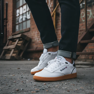 ZAPATILLAS RBK CLUB C BULC BLANCO CARAMELO UNISEX