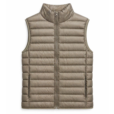 CHALECO ULTRALIGHT VERDE MILITAR NO BRAND