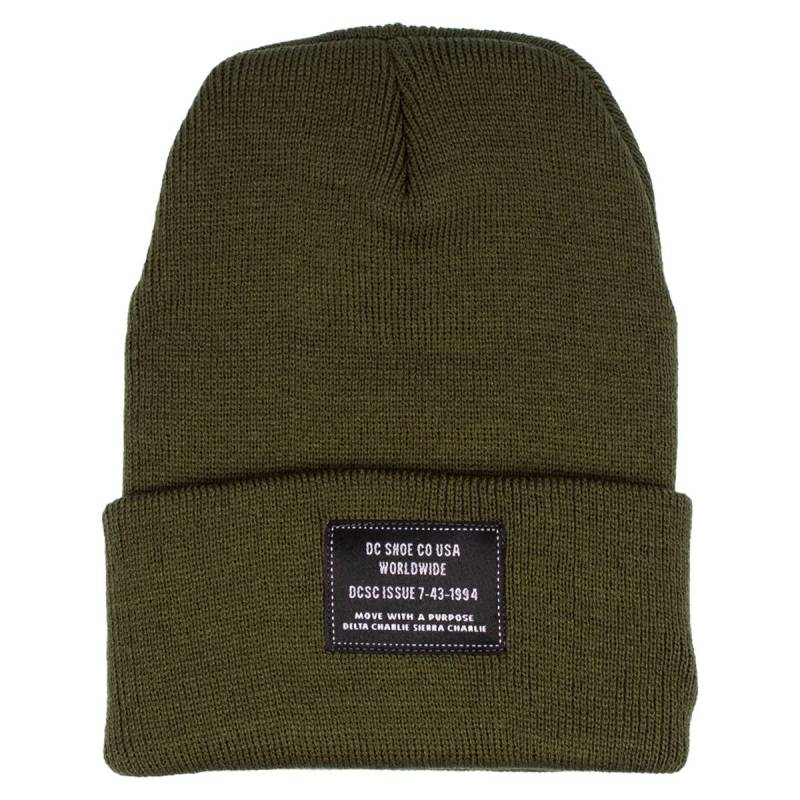 GORRO BEANIE DC SHOES SNOW LABEL (VERDE)