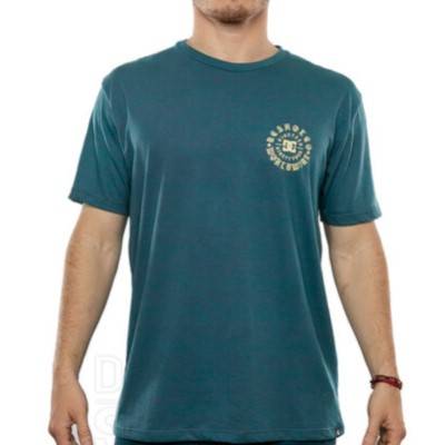 REMERA DC SHOES OLD CIRIGID COLORLE (AZUL)