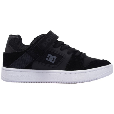 ZAPATILLAS DC SHOES MANTECA V SS (NEGRO BLANCO)