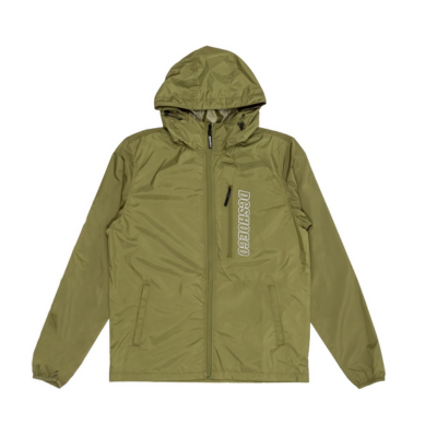 CAMPERA ROMPEVIENTO DC SHOES  DAGUP SOLID PACK 2 (VERDE)
