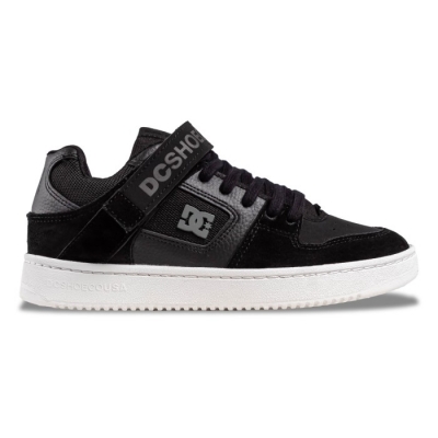 ZAPATILLAS DC SHOES MANTECA V SS (NEGRO BLANCO)