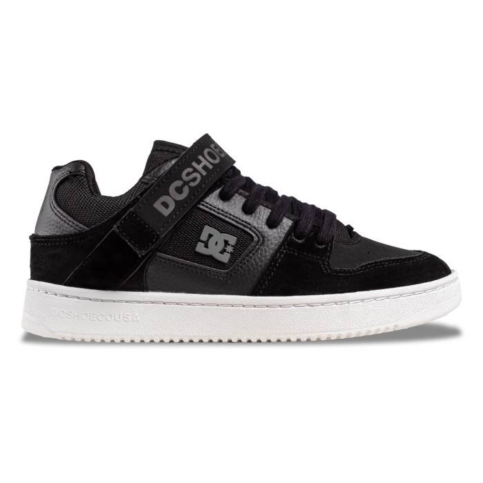 ZAPATILLAS DC SHOES MANTECA V SS (NEGRO BLANCO)