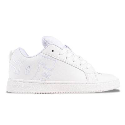 ZAPATILLAS DC SHOES COURT GRAFFIK SS BOYS (BLANCO LOGO BLANCO)
