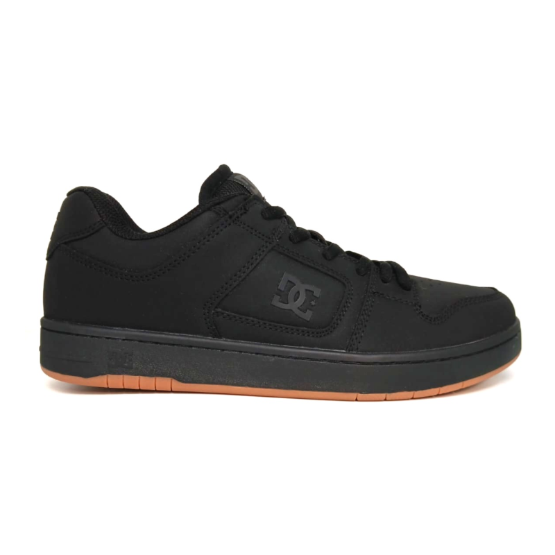 ZAPATILLAS DC SHOES  MANTECA 4 (NEGRO SUELA MARRON)