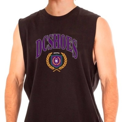 REMERA SIN MANGAS DC SHOES UPPER CLASS (NEGRO)