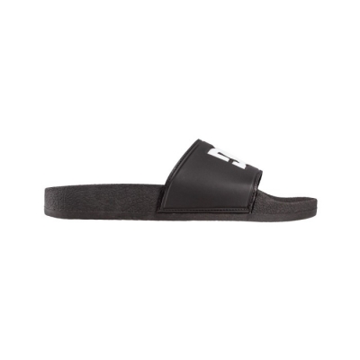 OJOTAS DC SHOES MUST SLIDE (NEGRO BLANCO)