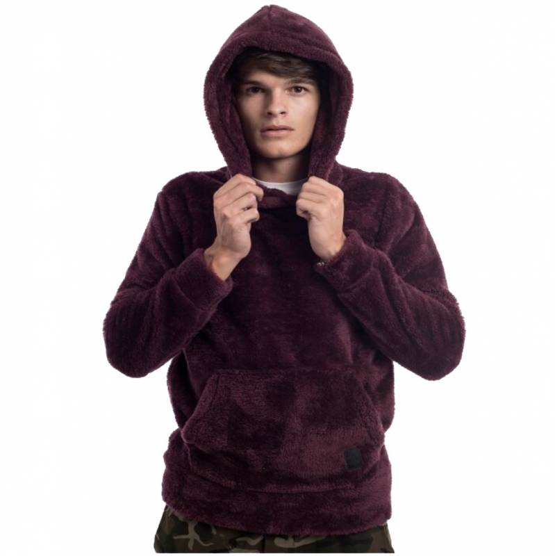 BUZO CANGURO PLEGARIA BORDO PELUDO LYNX