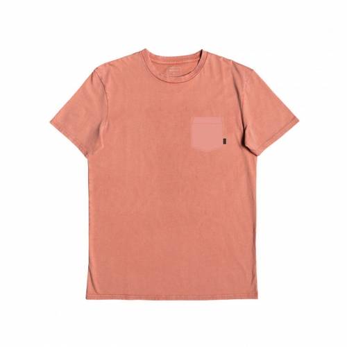 REMERA QUIKSILVER BASIC POCKET (SALMON)