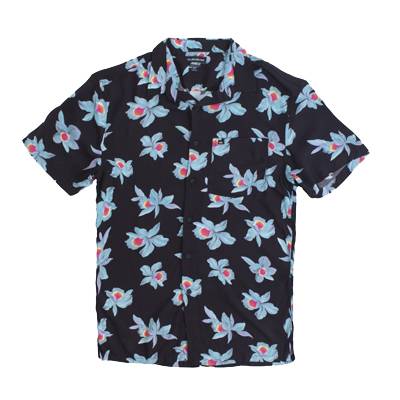 CAMISA MANGA CORTA QUIKSILVER MYSTIC SESSIONS COTTON BLACK