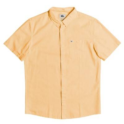 CAMISA QUIKSILVER MANGA CORTA WINFALL AMARILLO ORIGINAL