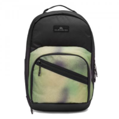 MOCHILA QUIKSILVER SCHOOLIE COOLER 2.0 (NEGRO VERDE)