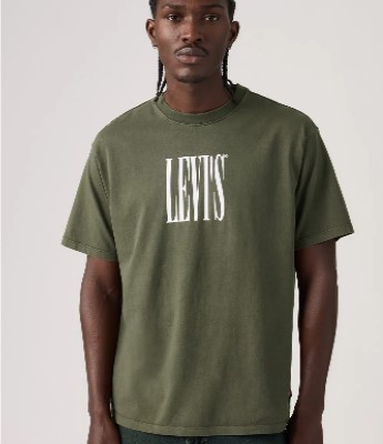 Remera LEVIS VINTAGE FIT Verde Musgo
