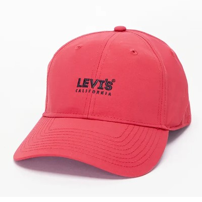 LEVI'S GORRA TRUCKER Bordo Vicera Curva