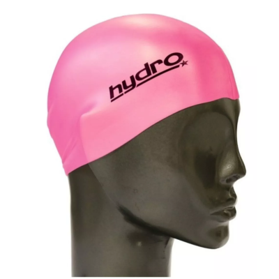 GORRA DE NATACION HYDRO SILICONA (ROSA)