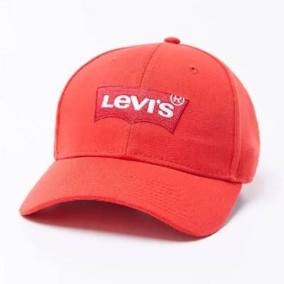 LEVIS BATWING CAP GORRA Rojo LOGO