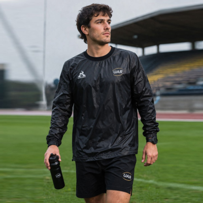 BUZO IMPERMEABLE LE COQ SPORTIF UAR (NEGRO)