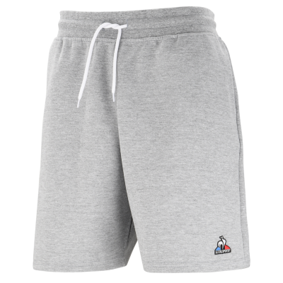 SHORT LE COQ SPORTIF ALGODON (GRIS MELANGE)