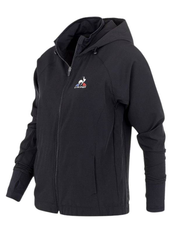 CAMPERA ROMPEVIENTOS LE COQ SPORTIF ENTRENAMIENTO (NEGRO)