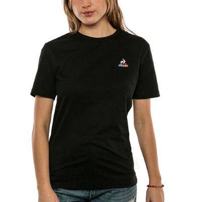REMERA LE COQ SPORTIF MUJER MC (NEGRO)