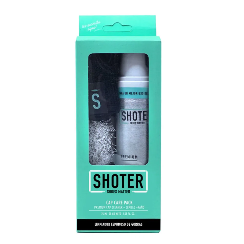SHOTER CAP CARE PACK - LIMPIADOR ESPUMA