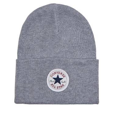 GORRO BEANIE CONVERSE CHUCK PATCH (GRIS)