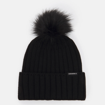 GORRO BEANIE CONVERSE PRON (NEGRO)