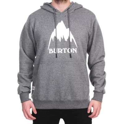 BUZO FRISA CON CAPUCHA DE HOMBRE BURTON MTN GRIS ORIGINAL