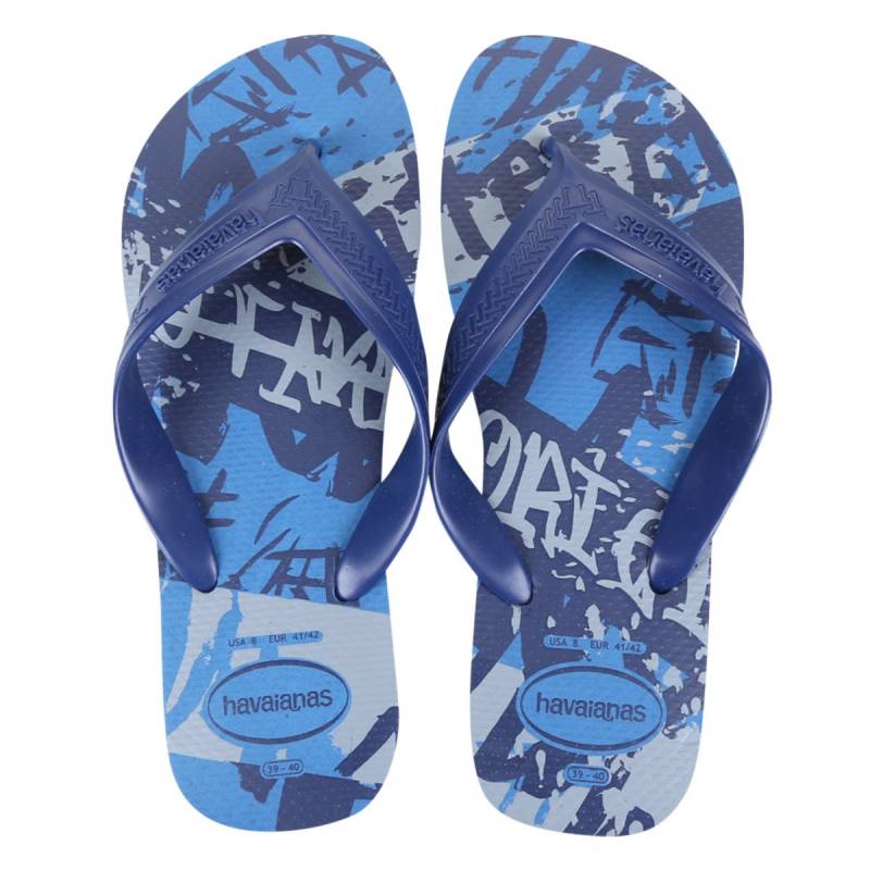 OJOTAS HAVAIANAS TOP MAX STREET AZUL