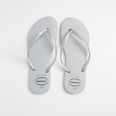 Havaianas Slim Gloss Grey/ Ice Grey