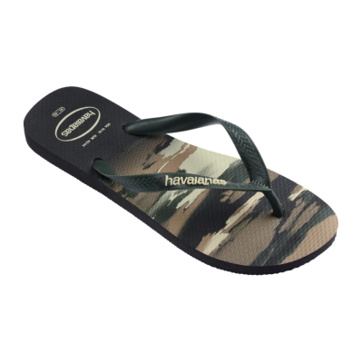 Havaianas Top Camu Black/ Green Olive