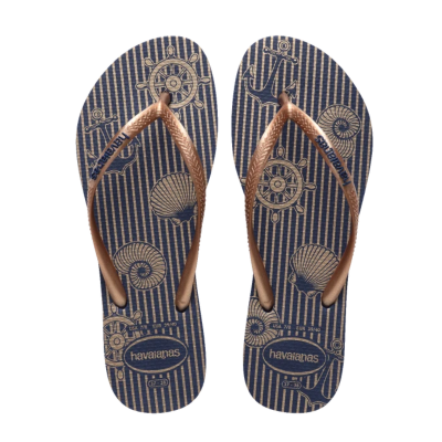 Havaianas Slim Nautical Navy/ Ros