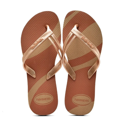 Havaianas Elegance Print Rose Gold