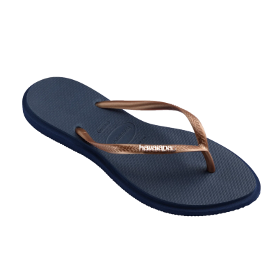 Havaianas Slim Point Navy Indigo Blue