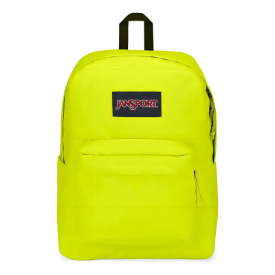 Mochila Jansport SUPERBREAK Verde fluo 26Lts