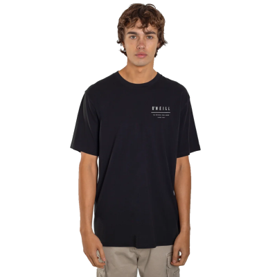 Remera Manga Corta Oneill Signature Negro