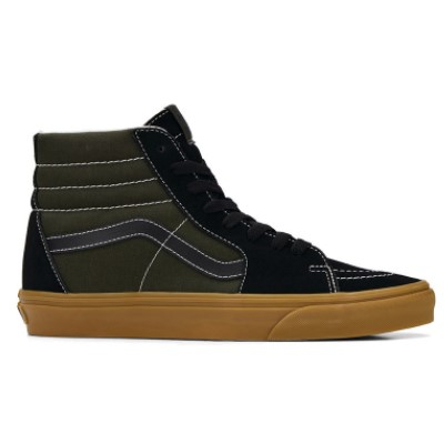 VANS ZAPATILLA SK8 HI NEGRO VERDE