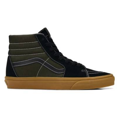 VANS ZAPATILLA SK8 HI NEGRO VERDE